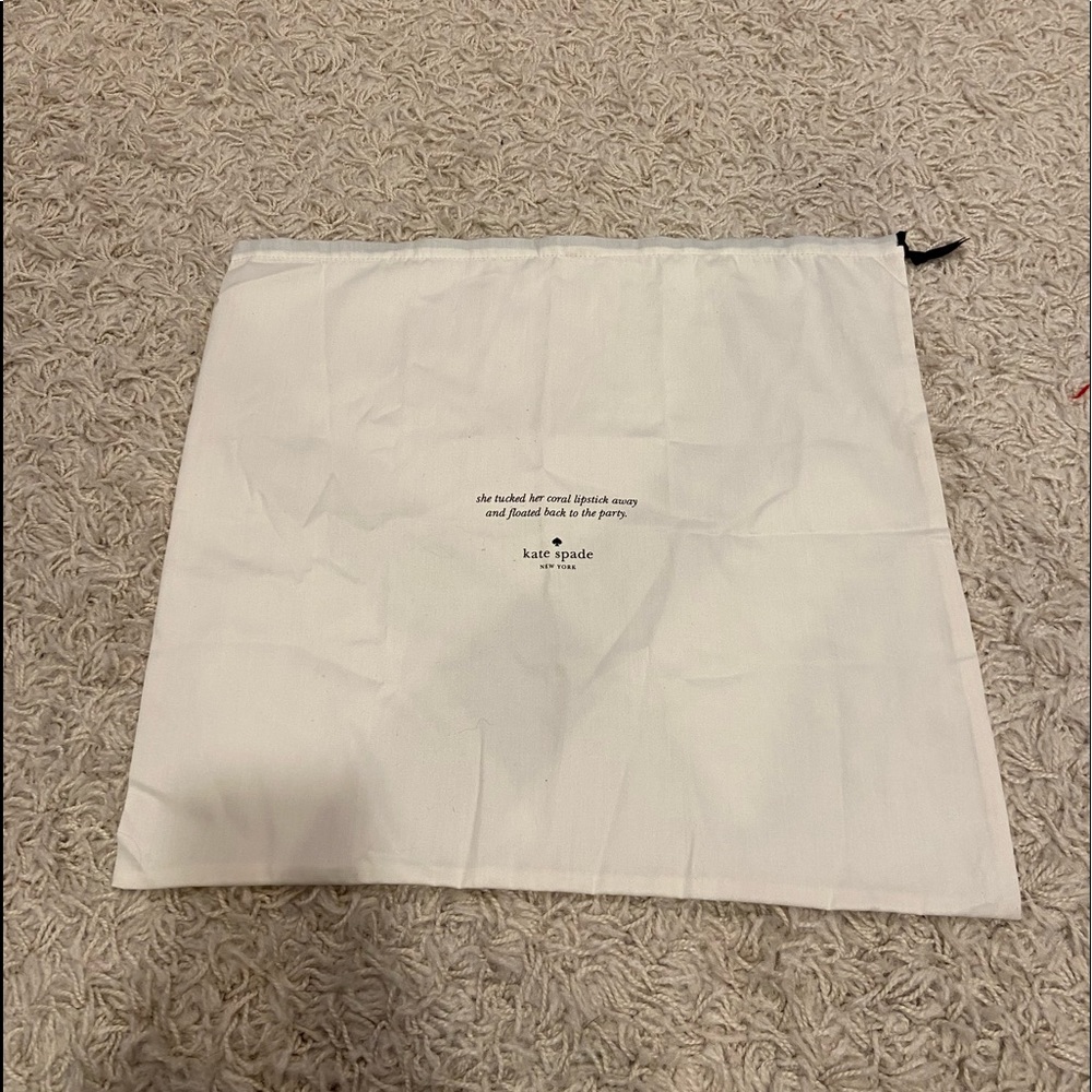 Kate spade dust bag